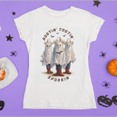 Rootin Tootin Spookin Western Ghosts Custom Text T-Shirt