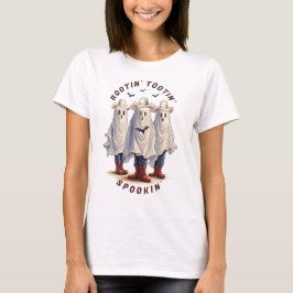 Rootin Tootin Spookin Western Ghosts Custom Text T-Shirt