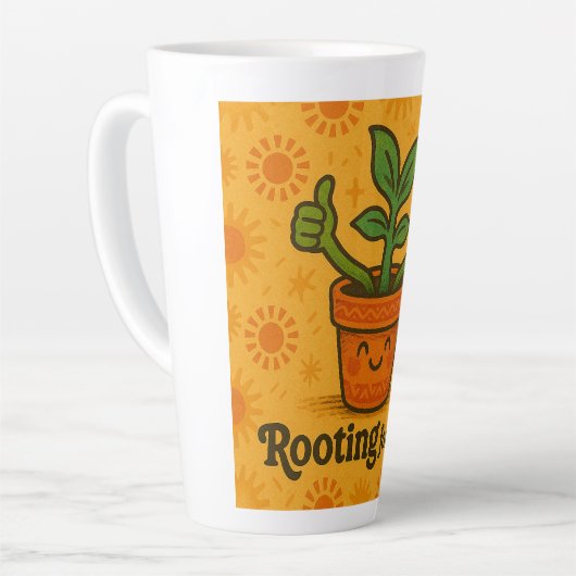 Rooting for You Milchtasse (Linke Ecke)