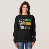 Roots And Culcha Rasta Colors Reggae Sweatshirt (Vorne ganz)