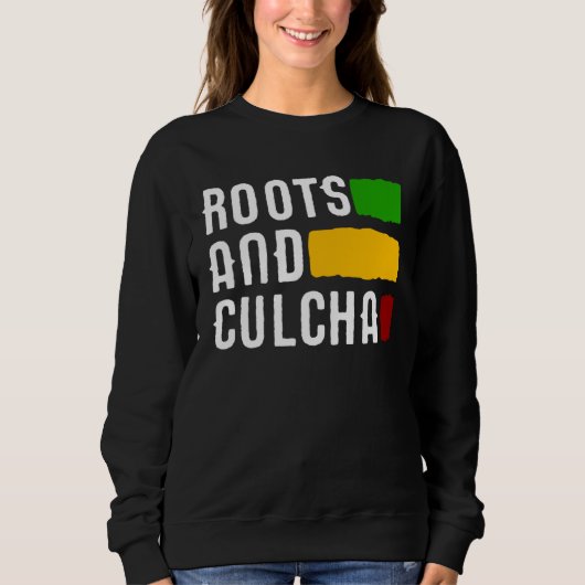 Roots And Culcha Rasta Colors Reggae Sweatshirt (Vorderseite)