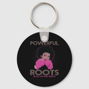 Roots Black History Monat I Liebe Meine Wurzeln Schlüsselanhänger