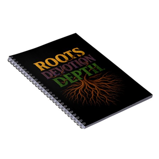 Roots Devotion Depth  Notizblock (Rechte Seite)