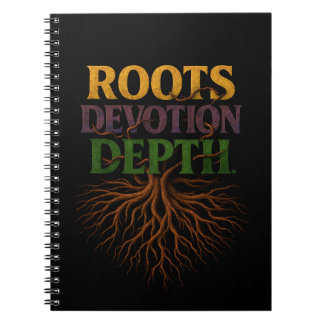 Roots Devotion Depth  Notizblock
