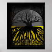 Roots Half Circle Poster (Vorne)