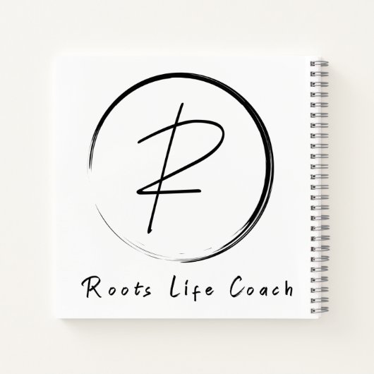 Roots Life Coach Notebook Notizblock (Rückseite)