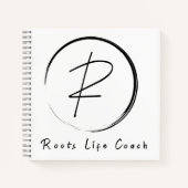 Roots Life Coach Notebook Notizblock (Vorderseite)