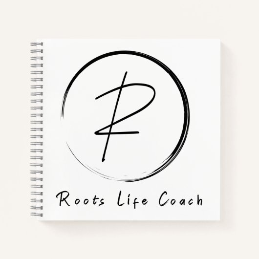 Roots Life Coach Notebook Notizblock (Vorderseite)