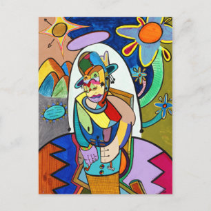 "Roots Living" von Ruchell Alexander Postkarte