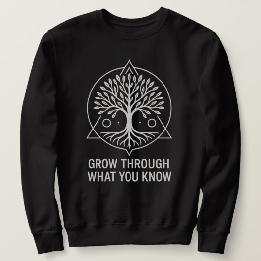 Roots of Wisdom Sweatshirt (Design vorne)
