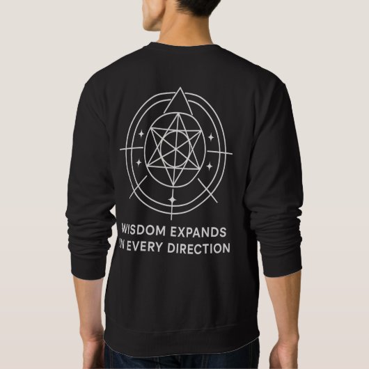 Roots of Wisdom Sweatshirt (Rückseite)