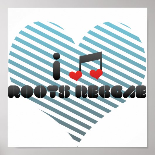 Roots Reggae fan Poster (Vorne)