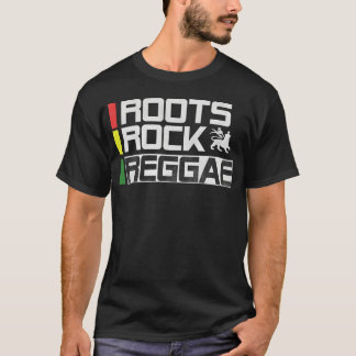 Roots Rock Reggae Rasta Farben Geschenk T-Shirt