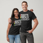 Roots Rock Reggae Rasta Farben Geschenk T-Shirt (Unisex)