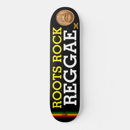 ROOTS ROCK REGGAE Skateboard (Vorderseite)