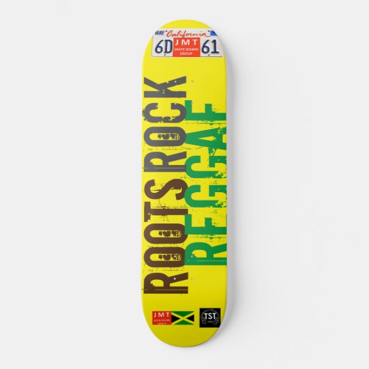 ROOTS ROCK REGGAE Skateboard / JMT USA Skateboard (Vorderseite)