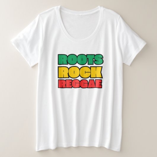 Roots Rock Reggae Slim Fit Tee (Design vorne)