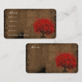 Roots Roots Wirbel hören mysteriös Visitenkarte (Vorne/Hinten)