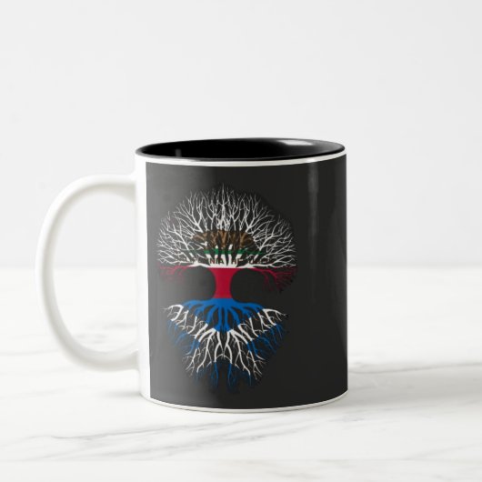 Roots-Tasse Zweifarbige Tasse (Links)