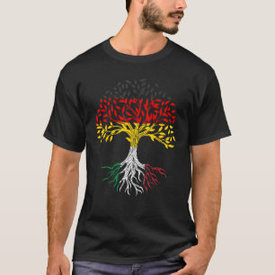 Roots Tree Deutschland Italien T-Shirt