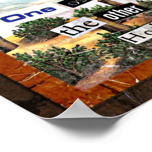 Roots & Wings Collage Poster (Ecke)