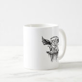 Roots & Wings Logo Kaffeetasse (VorderseiteRechts)