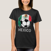 Ropa Mexicana Para Hombre Hinchas Soccer Mexico Fu T-Shirt (Vorderseite)