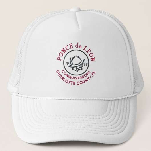 ROPC White Cap Truckerkappe (Vorderseite)