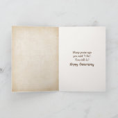 Rope Ampersand Jahrestag Karte (Innenseite)