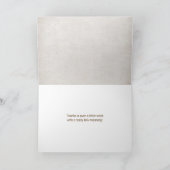 Rope and Ivy Danke Karte (Innenseite)