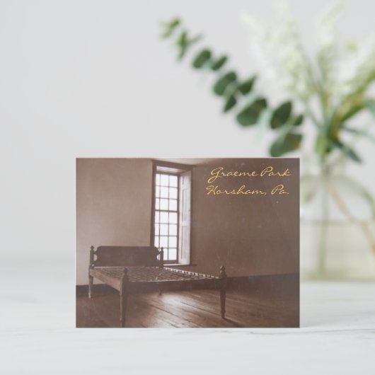 Rope Bed I Postkarte (Stehend Vorderseite)