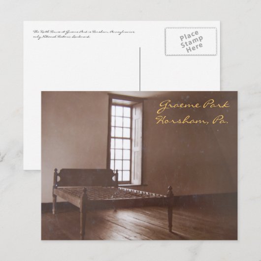 Rope Bed I Postkarte (Vorne/Hinten)