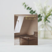 Rope Bed II Postkarte (Stehend Vorderseite)