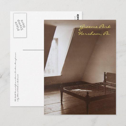 Rope Bed II Postkarte (Vorne/Hinten)