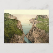 Rope Bridge, Carrick-a-Rede, Landkreis Antrim Postkarte (Vorderseite)