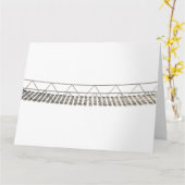 Rope Bridge Karte (Gelbe Blume)