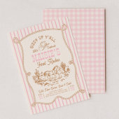 Rope Cowgirl Birthday Invitation Einladung