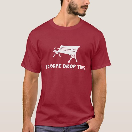 Rope Drop This Humor Theme Park Funny Saying T-Shirt (Vorderseite)