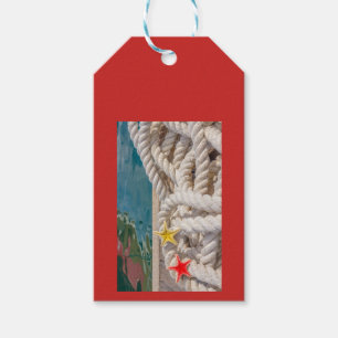 rope for mooring on gift tags geschenkanhänger
