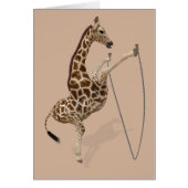 Rope Jumping Giraffe Athlete (Vorne)