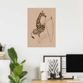 Rope Jumping ist ein großer Spaß Poster (Heimbüro)