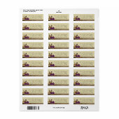 Rope Knot mit Lila Daisy und Hufeisen (Vorne)