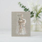Rope Knot Postkarte (Stehend Vorderseite)