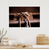 Rope Tied to a Boat Tie Poster (Küche)