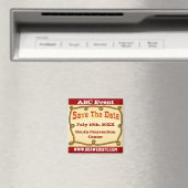 Rope Western Save the Date Magnet (In Situ (Geschirrspüler))