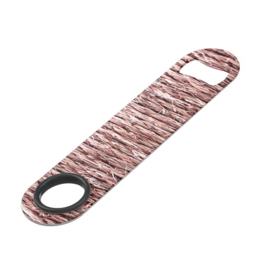 Rope Wrapped Bottle Opener Speed Flaschenöffner (Rückseite Schrägansicht)