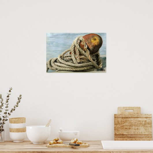 Roped and Rusty Poster (Küche)