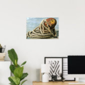 Roped and Rusty Poster (Heimbüro)