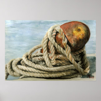 Roped and Rusty Poster