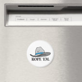Rope'em Cowboy-Ausrüstung Magnet (In Situ (Geschirrspüler))
